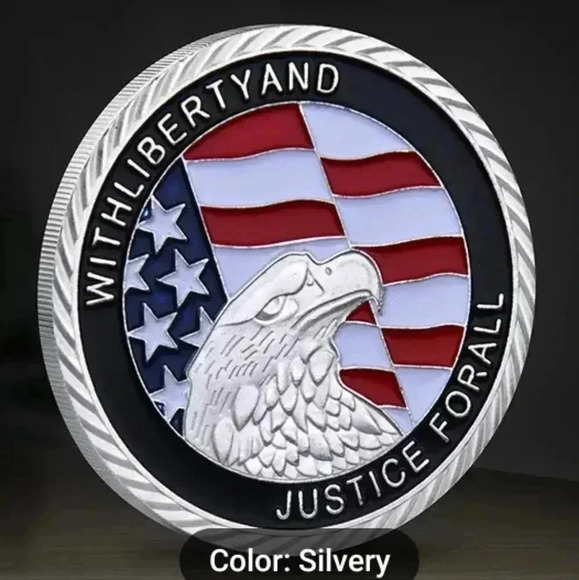 American Eagle Head Badge collectable Hobo Coin..NWT - Picture 1 of 2